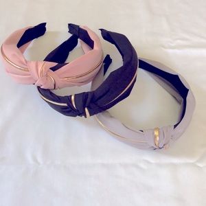 Set of three headbands; NWOT